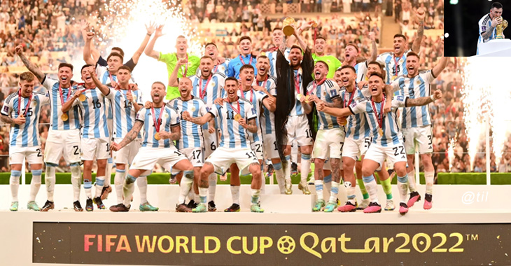 FIFA World Cup: Argentina wins their third Championship