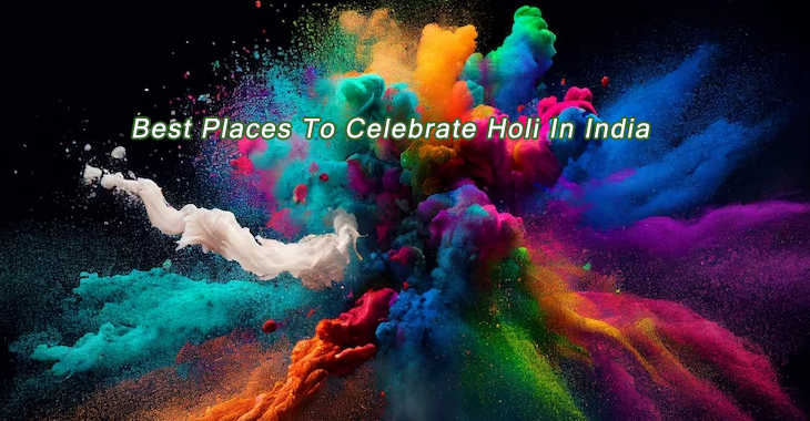 Best Places To Celebrate Holi In India