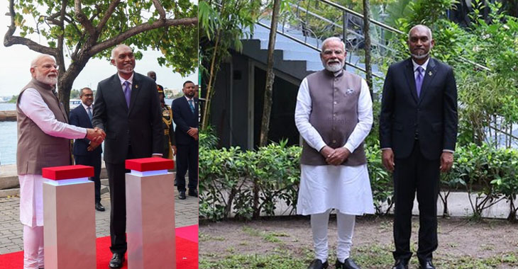 PM Modi is honored for being India's second-longest-serving PM in the Maldives