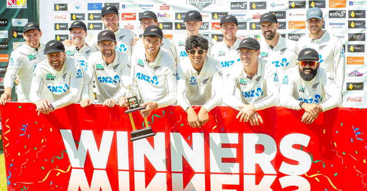 NZ defeats Zimbabwe to record their largest Test victory
