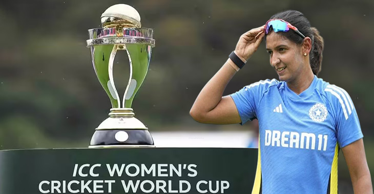 Harmanpreet leads India in the Women's ODI World Cup