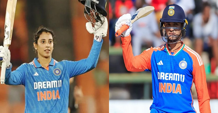 Smriti and Abhishek crowned ICC Players of the September Month