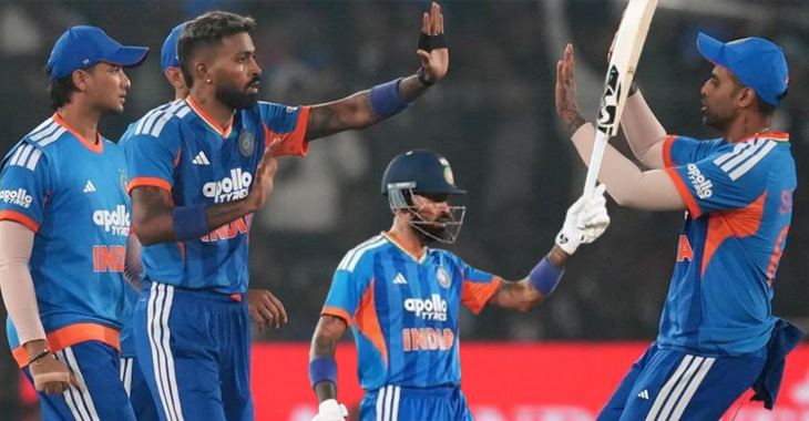 India secured a decisive victory over South Africa by 101 runs