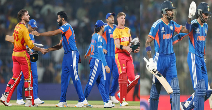 T20 WC: India beat Zimbabwe by 72 runs
