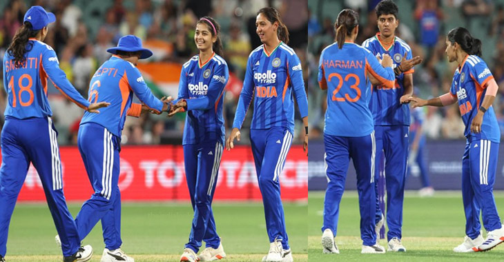 Aus v India WINT Series: India wins the series 2-1 after defeating Australia by 17 runs