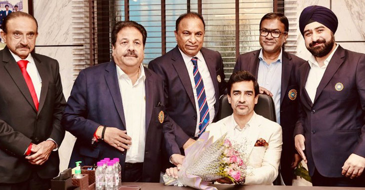 BCCI President supports the historic initiative for blind cricket in India