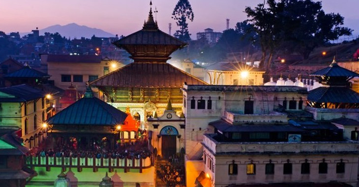 Pashupatinath Temple in Nepal is packed with devotees on Mahashivaratri