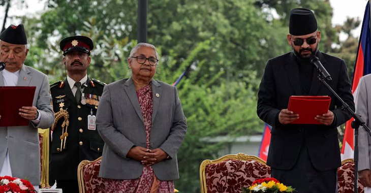 Balendra Shah became the new prime minister of Nepal