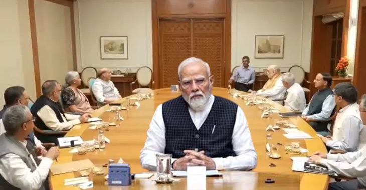 Security of stranded Indians and the Middle East war are reviewed at the CCS meeting