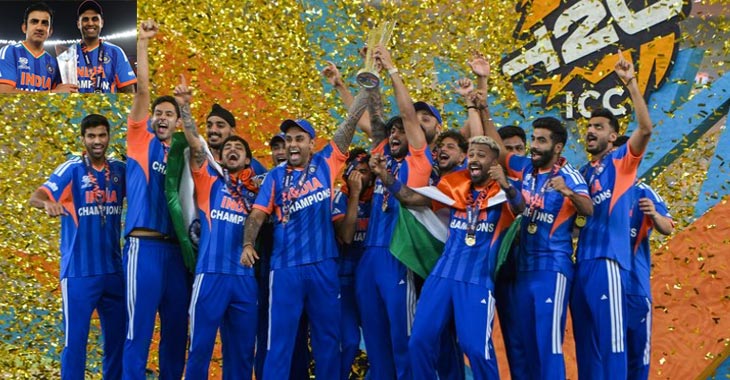 ICC Men's T20 World Cup Champion: India wins a third title, making history