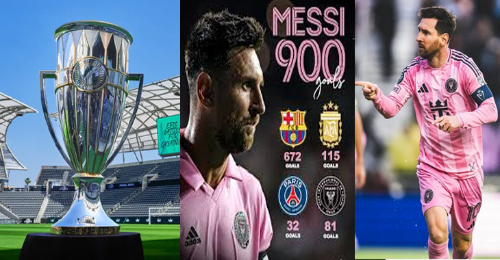 Messi scored his 900th goal, but Miami loses the Concacaf Champions Cup