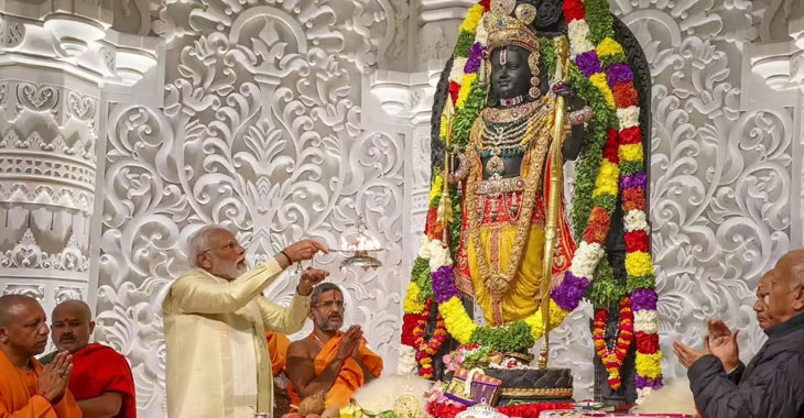 On Ram Navami, PM Modi invokes the principles of Lord Ram for "Viksit, Aatmanirbhar Bharat"