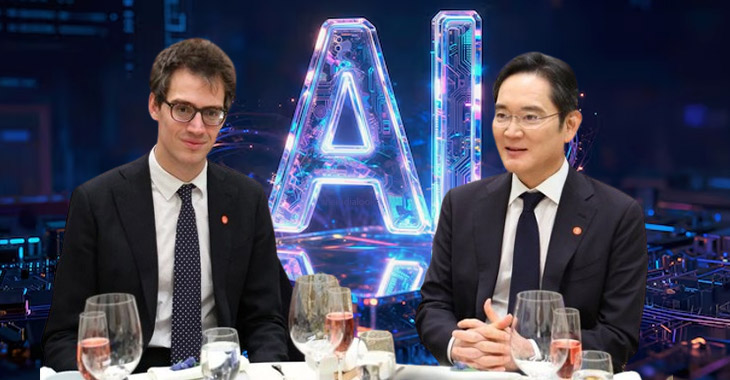 Mistral AI and Samsung talk about collaboration in the AI memory industry