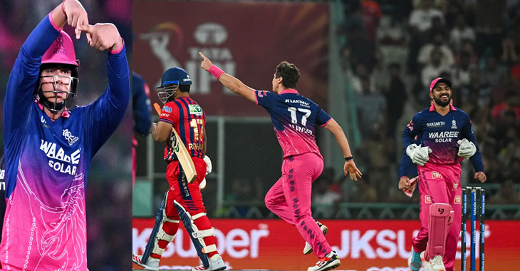 IPL 2026: RR secured a clinical 7 wickets win over LSG