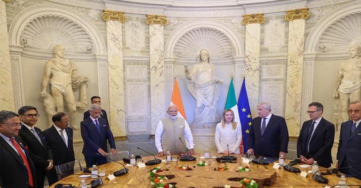 Italian PM Meloni advocates for enhancing connection through IME