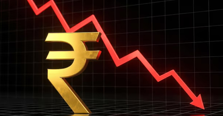 Rupee falls below 95 versus the US dollar as crude prices rise