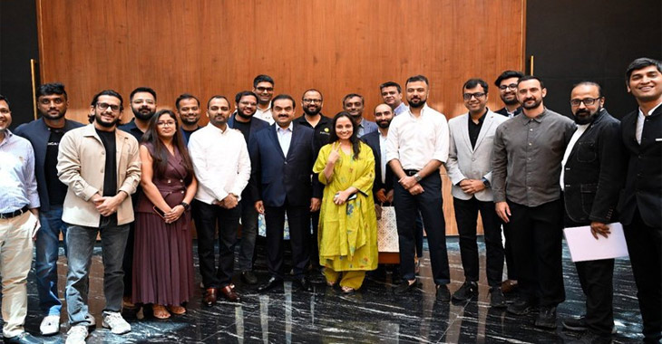 Gautam Adani said Ecosystems create nations after meeting 17 Indian startup founders