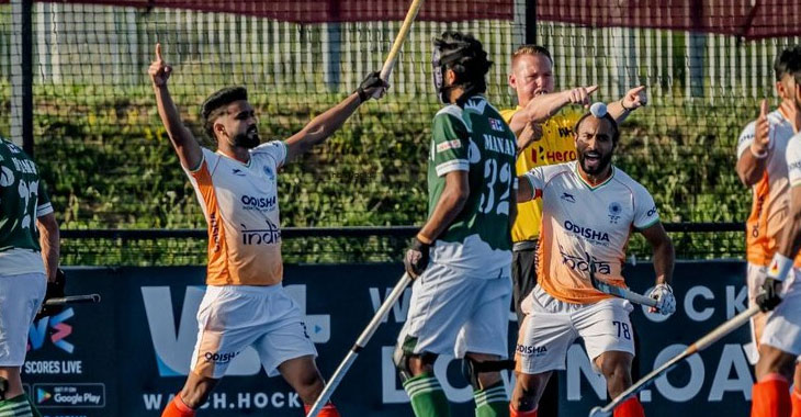 FIH Pro League: Dominant India crushes Pakistan 7-1 in lopsided London clash