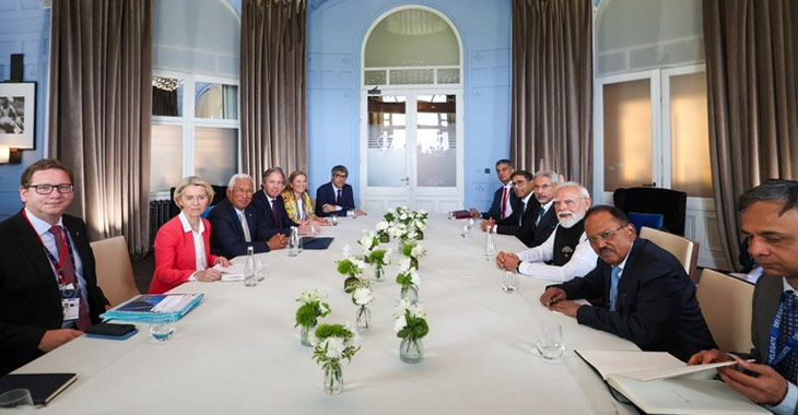 PM Modi talks with EU leaders over West Asia and the India-EU FTA
