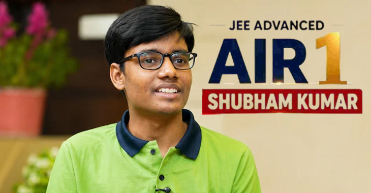 JEE Advanced 2026 results: Shubham Kumar from IIT Delhi Zone earns an AIR 1