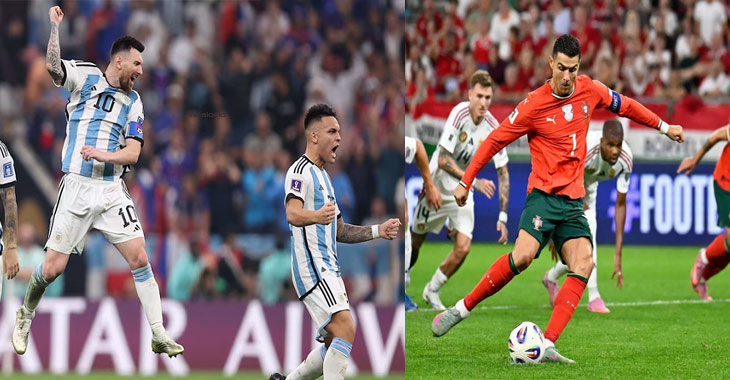 Messi and Ronaldo are set for the historic FIFA World Cup final