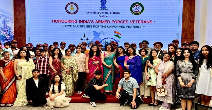 Consulate General honors soldiers of the Indian Armed Forces in Seattle