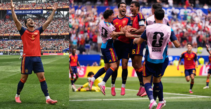 FIFA WC: Spain defeats Belgium in the semifinals