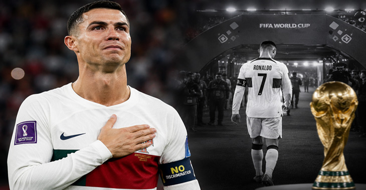 Ronaldo said farewell to the FIFA World Cup