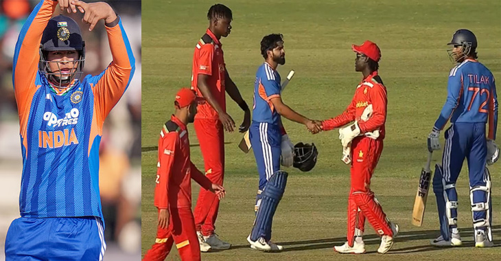 1st T20I: India defeats Zimbabwe by seven wickets