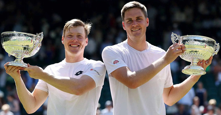 Wimbledon: Men's doubles champion Patten/Heliovaara sets a record for most titles won