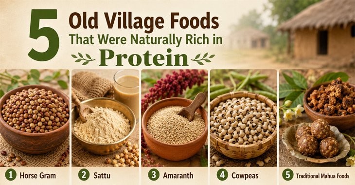 5 Old Village Foods That Were Naturally Rich in Protein