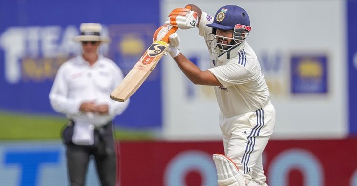 Pant Becomes First Indian to Hit 100 Sixes in Test Cricket