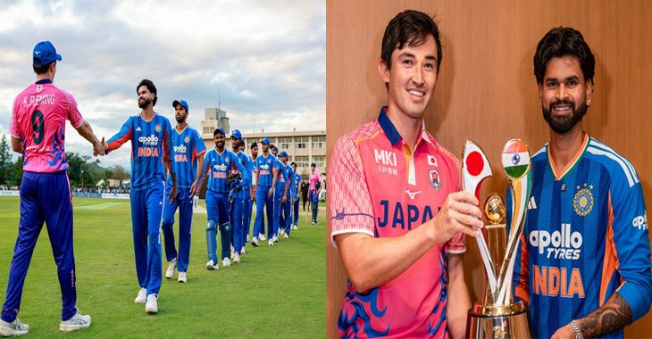 Only T20I: India Survive Late Scare to Beat Japan by 2 Runs