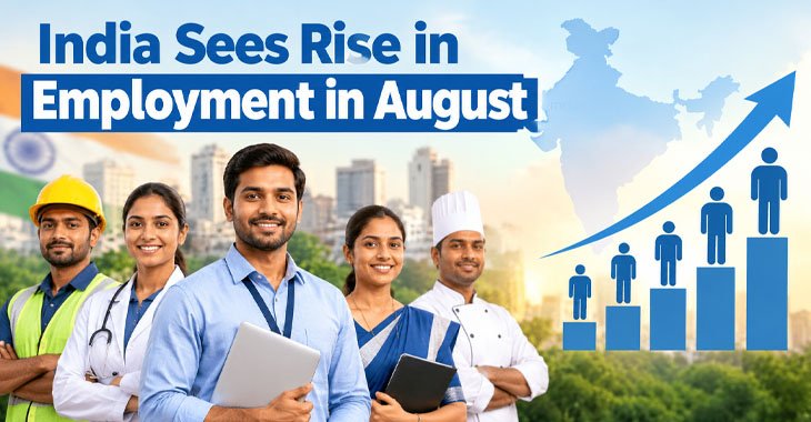 India Sees Rise in Employment in August
