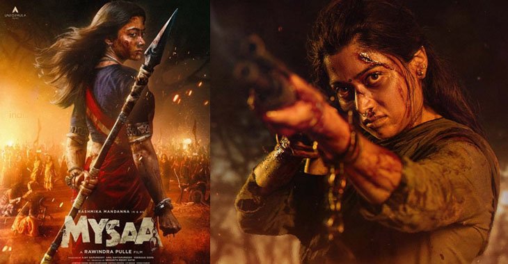 Rashmika Mandanna Plays Fierce Tribal Woman in 'Mysaa' Teaser