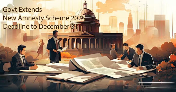 Govt Extends New Amnesty Scheme 2025 Deadline to December 31