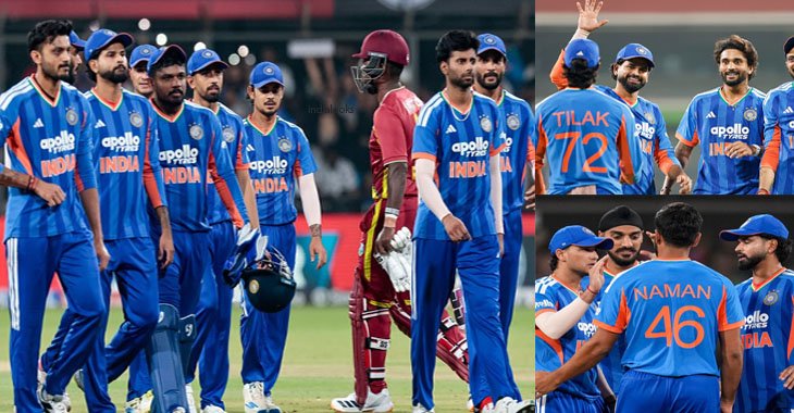 India Beat WI by 14 Runs in 3rd T20I, Take 2-1 Series Lead