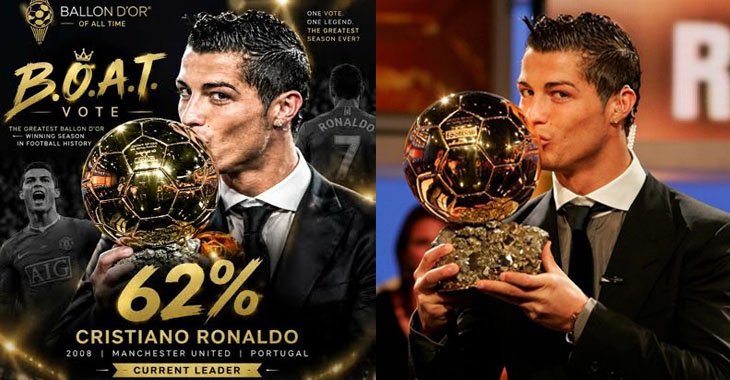 Ronaldo Says Football Belongs to Fans After Winning All-Time Ballon d'Or Poll